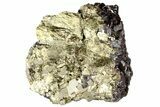 Sphalerite and Pyrite Crystal Association - Peru #72601-2